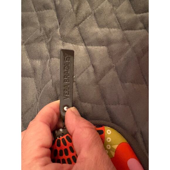 Retired Vera Bradley Neoprene Laptop Cover Case w/ Handles Flower Shower - Picture 5 of 8